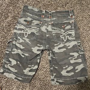 Rock Revival Camo shorts